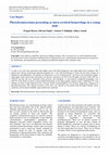 Research paper thumbnail of Pheochromocytoma presenting as intra-cerebral hemorrhage in a young male