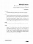 Research paper thumbnail of A brevidade literária: Dos modernistas à Contemporânea