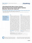 Research paper thumbnail of Alumni tracking system in higher education: a survey on alumni of Marmara University Atatürk Education Faculty