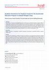 Research paper thumbnail of Academic Persistence for Students Involved in the Accelerated Education Program in Dadaab Refugee Camp