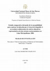 Research paper thumbnail of Estudio comparativo del grado de la susceptibilidad para contraer la infección por el virus de la hepatitis A en escolares adolescentes de centros educativos representativos de dos estratos socioeconómicos en Lima Metropolitana- 2006