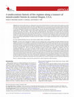 Research paper thumbnail of A multi-century history of fire regimes along a transect of mixed-conifer forests in central Oregon, U.S.A