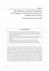 Research paper thumbnail of The Influence of Climate Variability and Change on the Science and Practice of Restoration Ecology