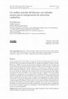 Research paper thumbnail of Un análisis reticular del discurso con métodos mixtos para la interpretación de entrevistas cualitativas