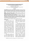 Research paper thumbnail of Perilaku ibu postpartum saat pelaksanaan rawat gabung di rumah sakit bersalin Muhammadiyah Cirebon