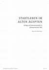 Research paper thumbnail of Koepp-Junk, Stadtleben im Alten Aegypten