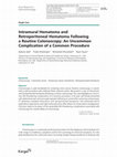 Research paper thumbnail of Intramural Hematoma and Retroperitoneal Hematoma Following a Routine Colonoscopy: An Uncommon Complication of a Common Procedure