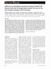 Research paper thumbnail of Difference in petrophysical properties between foliated and dilatant fault rocks in deeply buried clastics: The case of the Grès d'Annot Formation, SW French Alps