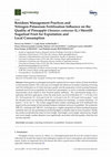 Research paper thumbnail of Residues Management Practices and Nitrogen-Potassium Fertilization Influence on the Quality of Pineapple (Ananas comosus (L.) Merrill) Sugarloaf Fruit for Exportation and Local Consumption