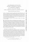 Research paper thumbnail of Los primeros contactos entre la península itálica y la península ibérica. Sellos y tituli picti itálicos sobre ánforas hallados en el Levante hispano