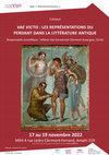 Research paper thumbnail of Colloque international: "Vae victis : les représentations du perdant dans la littérature antique", Université de Clermont-Auvergne, 17 al 19 de noviembre, 2021