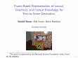 Research paper thumbnail of Frame-Based Representation of Lexical, Graphical, and Factual Knowledge for Text-to-Scene Generation