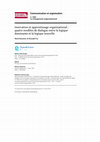 Research paper thumbnail of Innovation et apprentissage organisational : quatre modèles de dialogue entre la logique dominante et la logique nouvelle