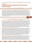 Research paper thumbnail of Here Today, Gone Tomorrow: Public Transportation and Vulnerabilities in Rural and Remote Canada