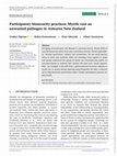 Research paper thumbnail of Participatory biosecurity practices: Myrtle rust an unwanted pathogen in Aotearoa New Zealand