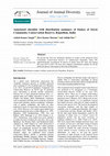 Research paper thumbnail of Annotated checklist with distribution summary of Snakes of Jawai Community Conservation Reserve, Rajasthan, India