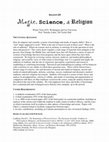 Research paper thumbnail of Magic, Science, and Religion (2023 syllabus)