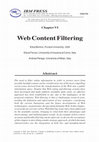 Research paper thumbnail of Web Content Filtering