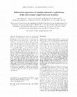 Research paper thumbnail of Differential expression of multiple alternative spliceforms of the Men1 tumor suppressor gene in mouse