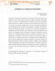 Research paper thumbnail of EXPERIÊNCIA, TIC e FORMAÇÃO DE PROFESSORES