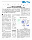 Research paper thumbnail of Public Information: From Nosy Neighbors to Cultural Evolution