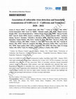 Research paper thumbnail of Association of culturable-virus detection and household transmission of SARS-cov-2 -California and Tennessee, 2020 -2022