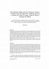 Research paper thumbnail of Una clientela militar entre la Corona de Aragón y Castilla a fines del siglo XIV: caballeros de casa y vasallos de Alfons d’Aragó, conde de Denia y marqués de Villena