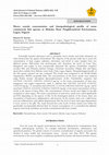 Research paper thumbnail of Heavy metals concentration and histopathological profile of some commercial fish species at Makoko Slum Neighbourhood Environment, Lagos, Nigeria