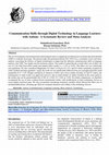 Research paper thumbnail of Esnaashari, M. & Soleimani, H. (2022). Communication skills through digital technology in language learners with autism: S systematic review and meta- analysis. Iranian Journal of Learning and Memory, 5, 18, 69-83.