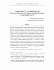 Research paper thumbnail of The university experience of students with free tuition in the context of COVID-19 pandemic