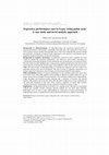 Research paper thumbnail of Expressive performance cues in Gypsy swing guitar style: A case study and novel analytic approach