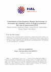 Research paper thumbnail of Contribution of low-frequency Raman spectroscopy to determine the solubility curves of drugs in polymers: The case of paracetamol/PVP