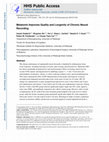 Research paper thumbnail of Melatonin improves quality and longevity of chronic neural recording