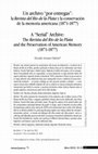 Research paper thumbnail of Un archivo “por entregas”: la Revista del Río de la Plata y la conservación de la memoria americana (1871-1877)