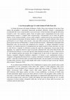 Research paper thumbnail of Abstract - L'uso del geroglifico xpr (L1) nella Litania di Neith (Esna 216)