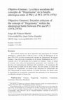 Research paper thumbnail of Objetivo Gramsci. La crítica socialista del concepto de “Hegemonía” en la batalla
ideológica entre el PSI y el PCI (1976-1978)