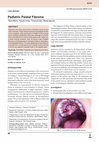 Research paper thumbnail of Pediatric Palatal Fibroma