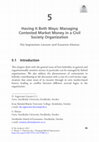 Research paper thumbnail of Segnestam Larsson, Ola and Alexius, Susanna (2019) Having it Both Ways: Managing Contested Market Money in a Civil Society Organization, in Alexius, Susanna and Furusten, Staffan (eds.), “Managing Hybrid Organizations: Governance, Professionalism, and Regulation”, Cham: Palgrave MacMillan.