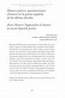 Research paper thumbnail of Humores poéticos: aproximaciones al humor en la poesía española de las últimas décadas