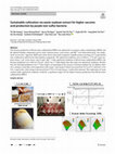 Research paper thumbnail of Sustainable cultivation via waste soybean extract for higher vaccenic acid production by purple non-sulfur bacteria