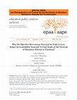 Research paper thumbnail of Why Do Opt-Out Movements Succeed (or Fail) in Low-Stakes Accountability Systems? A Case Study of the Network of Dissident Schools in Catalonia 1