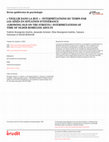 Research paper thumbnail of « vieillir Dans La Rue » : Interprétations Du Temps Par Les Aînés en Situation D’Itinérance