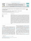 Research paper thumbnail of A strong linear relationship between Turns/Amplitude peak ratio and ratio at maximal effort