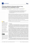 Research paper thumbnail of A Selection Method for Restoration Mortars Using Sustainability and Compatibility Criteria