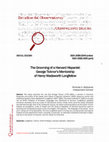 Research paper thumbnail of The Grooming of a Harvard Hispanist: George Ticknor's Mentorship of Henry Wadsworth Longfellow