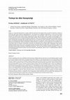 Research paper thumbnail of Türkiye’de Afet Hemşireliği