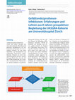 Research paper thumbnail of Gefäß(endo)protheseninfektionen: Erfahrungen und Lehren aus 8 Jahren prospektiver Begleitung der VASGRA-Kohorte am Universitätsspital Zürich