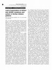 Research paper thumbnail of Lack of association of HOXA1 and HOXB1 mutations and autism in Sicilian (Italian) patients