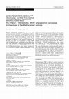 Research paper thumbnail of The STR252 - IVS10nt546 - VNTR7 phenylalanine hydroxylase minihaplotype in five Mediterranean samples