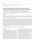 Research paper thumbnail of Induction of total phenol and salicylic acid with Pseudomonas spp. suspension as indications increasing systemic resistance on vanilla plant